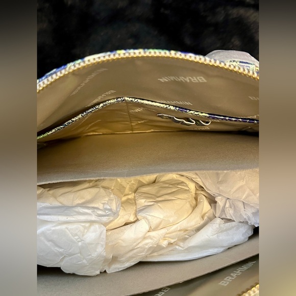 NWT Brahmin Leather Handbag (wallet in separate listing!) - Picture 6 of 10